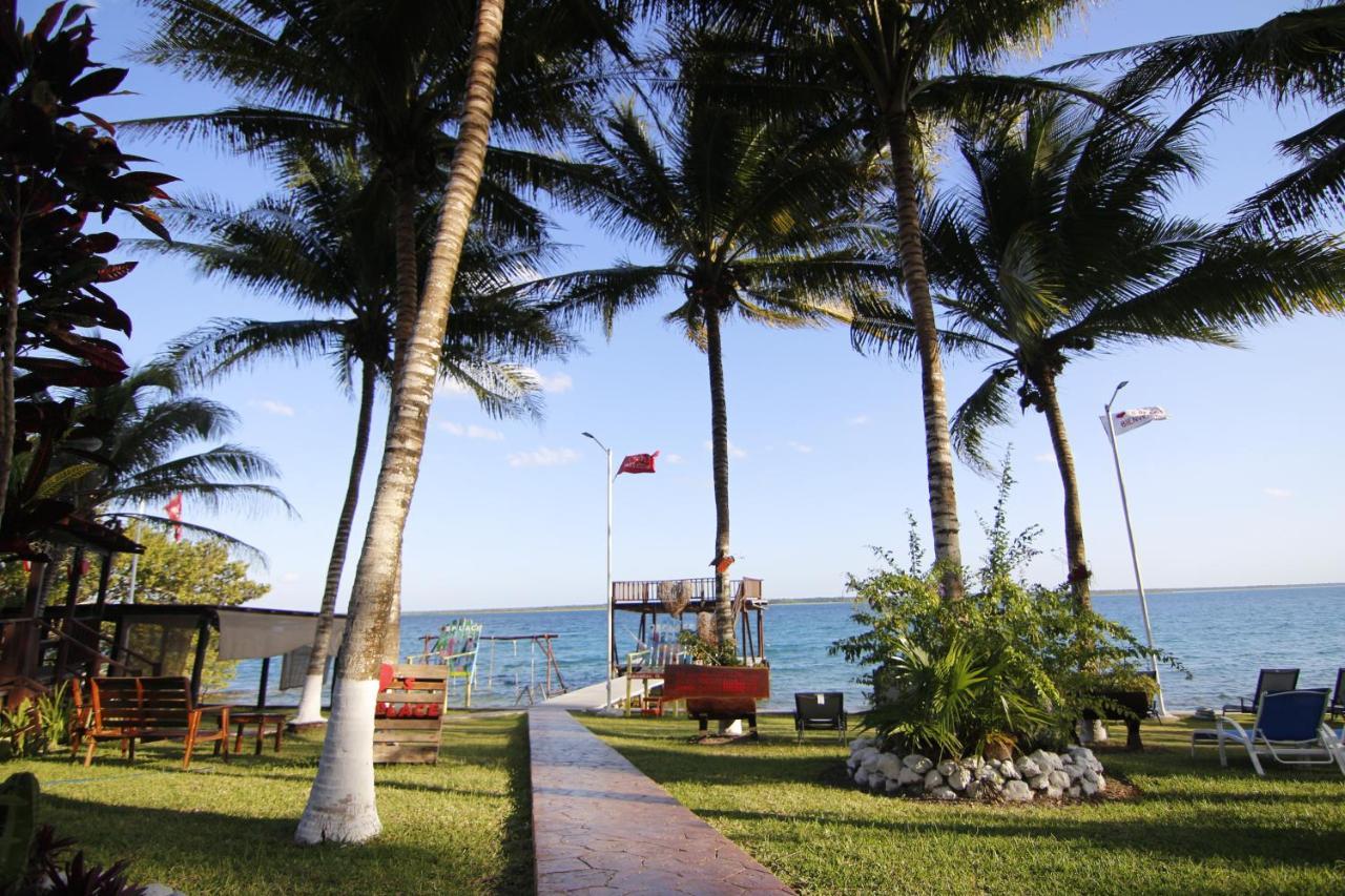 Coras Place Bacalar Lagoon Front Zewnętrze zdjęcie