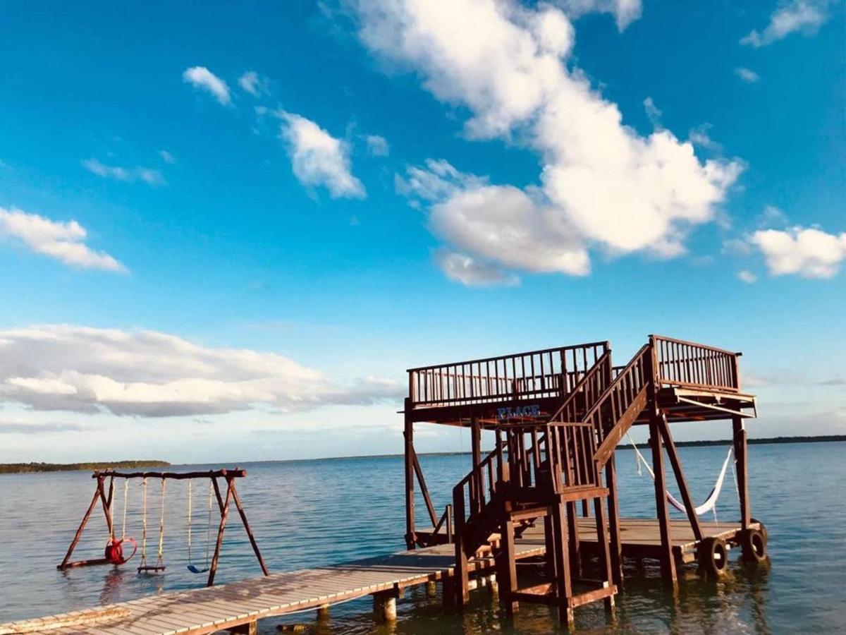 Coras Place Bacalar Lagoon Front Zewnętrze zdjęcie