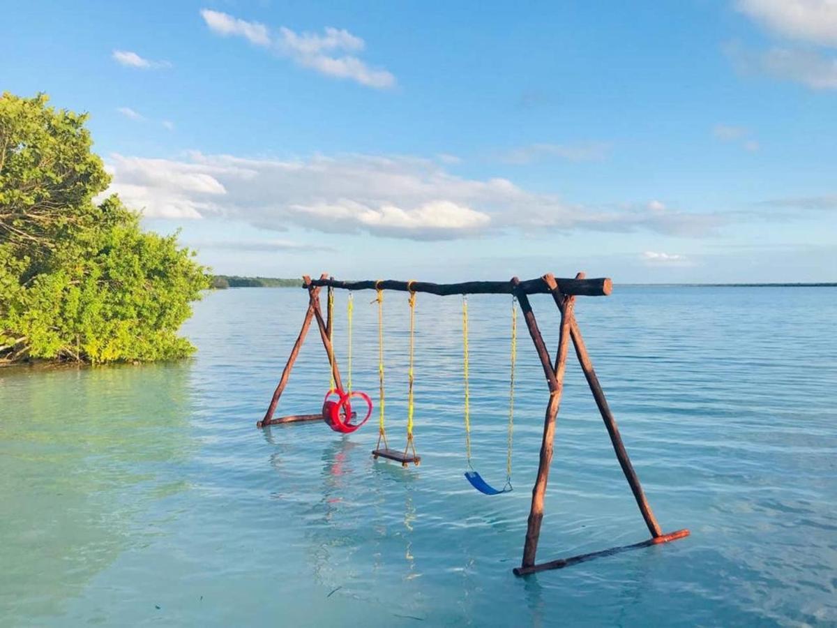 Coras Place Bacalar Lagoon Front Zewnętrze zdjęcie