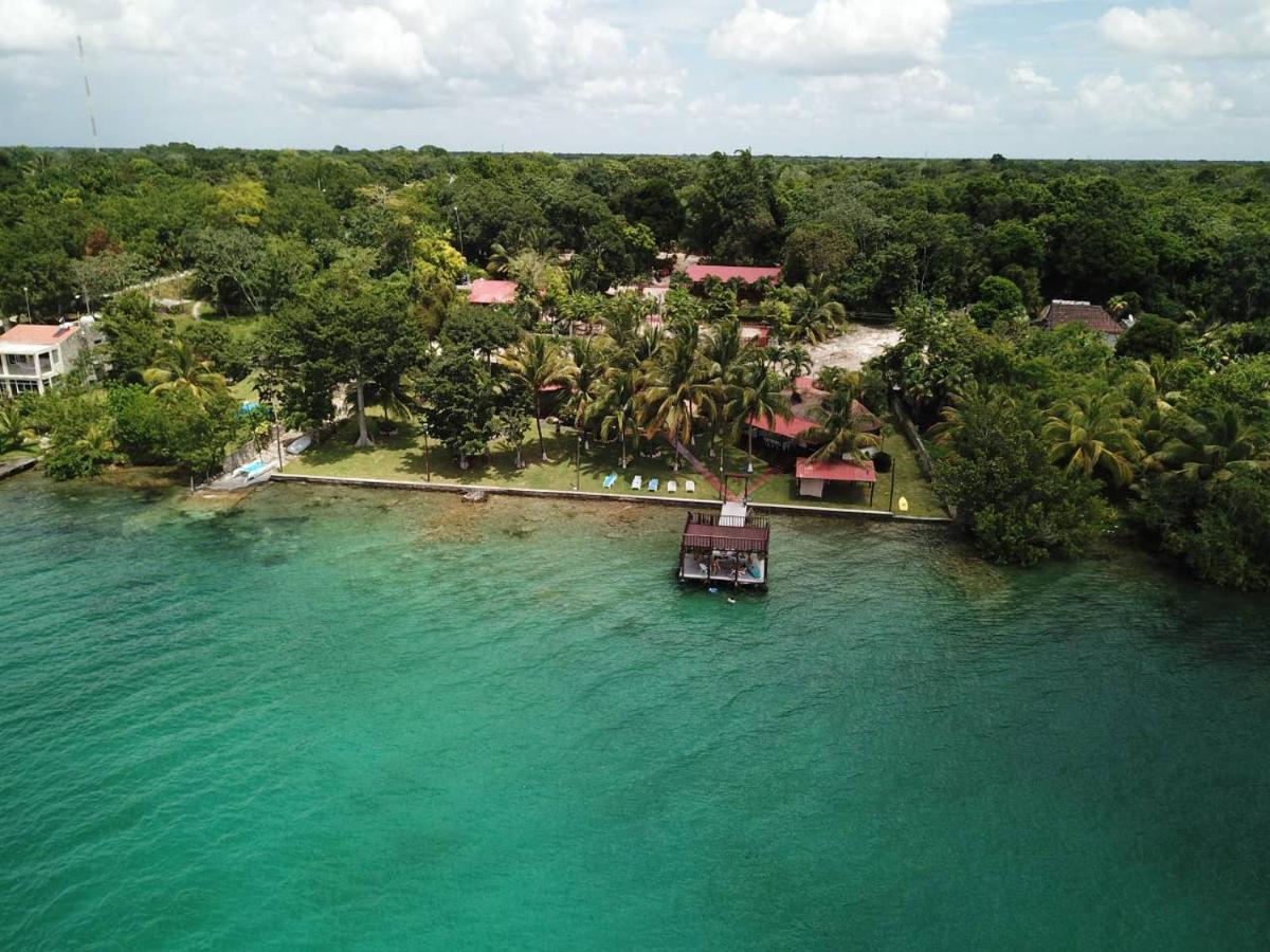 Coras Place Bacalar Lagoon Front Zewnętrze zdjęcie