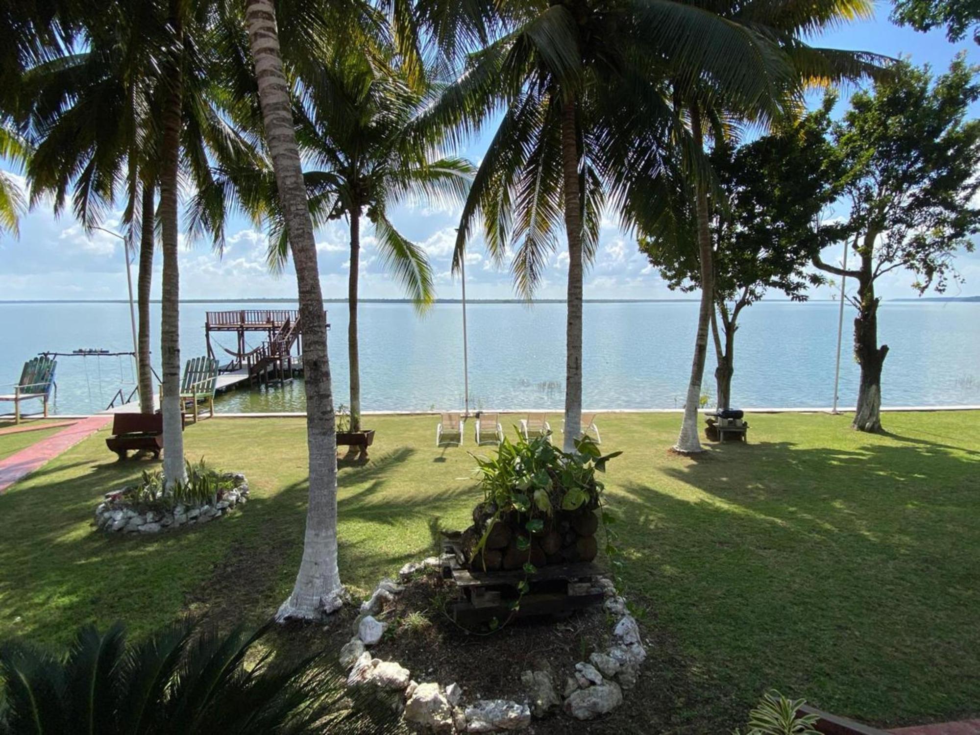 Coras Place Bacalar Lagoon Front Zewnętrze zdjęcie
