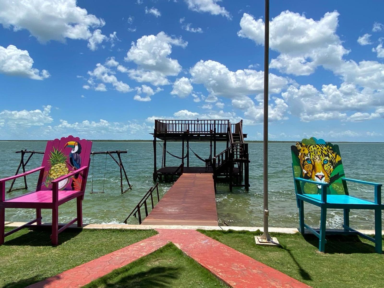 Coras Place Bacalar Lagoon Front Zewnętrze zdjęcie